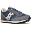 Saucony Originals Jazz Original, Scarpe da Ginnastica Unisex-Bambini e Ragazzi, Grigio, Blu, Arancione, 27 EU