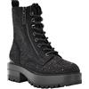 GUESS Stivali da combattimento Fearne da donna, Nero 008, 37 EU