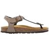 GRÜNLAND il benessere è naturale Grunland SB0215 Sara Sandalo Infradito BIRK Donna Sottopiede Vera Pelle