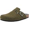 Geox U Ghita a, Homeshoes Uomo, Antracite militare, 7 UK