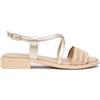 Nero Giardini E615900D Sandali Donna in Pelle E Tessuto - Miele 39 EU