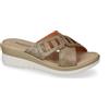 Valleverde Sandali Donna 52101 Pelle Perla o Bronzo