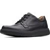 Clarks Un Abode Ease Mens Black Leather, 6
