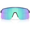 Oakley Occhiali da sole unisex Oo9496 Sutro Lite S rettangolari, Blu trasparente opaco/zaffiro Prizm, 34 mm