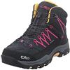CMP Kids Rigel Mid Trekking Shoes Wp, Scarpe da trekking Unisex - Bambini e ragazzi, Antracite Bouganville 54UE, 30 EU