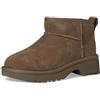 UGG K Classic Ultra Mini New Heights - Stivale alla moda da bambina, in noce americano, taglia 42, In noce americano., 31 EU
