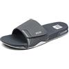 Reef Fanning, Infradito Uomo, Nero e Marrone, 46 EU