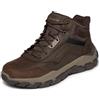 Skechers Santoro Hopkins - Scarponcini da trekking, Pelle di cacao sintetico Mesh, 43 EU