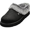 Skechers Pantofola da Donna Keepsakes Lite-Cozy Blend, Nero/Nero, 36.5 EU