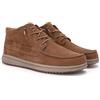 WALK IN PITAS | TIMOR SUEDE | Stivali casual da uomo | Stivaletti in pelle scamosciata | Scarpa urbani | Mocassini | Nautiche | Calzatura Senza lacci | Calzature Walkinpitas | Camel | 45