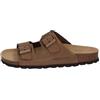 GRÜNLAND il benessere è naturale GRUNLAND Sara CB6003 Marrone Donna Ciabatte Anatomiche Nabuk Fibbie re-Soft 41