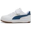 PUMA Sneaker Caven 2.0 da Bambini 30, White Dark Indigo Gum Blue Beige