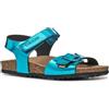 Geox J ADRIEL GIRL C - Sandalo Bambina, Turquoise,