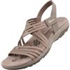 Skechers Sunnyside 2.0 Reggae Slim - Sandali da donna, talpa, 39 EU