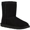 UGG Classic II Stivali classici da Unisex - Bambini e ragazzi, Nero, 25 EU