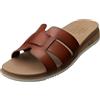 Skechers Desert Kiss Low Peak Look - Sandali a Ciabatta da Donna, Chestnut,