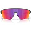 Oakley Corridor SQ, Grigio Opaco Fumo/Prizm Strada, Grigio, XL (138mm)