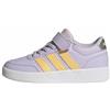 adidas Unisex - Bambini e Ragazzi BREAKNET 3.0 Shoes Children, Ice Lavender/Ice Tangerine/Silver Met., 34 EU