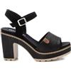 REFRESH - Sandali Donna Nero - Scarpe comode e versatili - Moda casual - Modello 17270605 (Misurare 40)