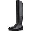 Camper Neuman K400248, Stivali alti al ginocchio Donna, Nero 003, 38 EU