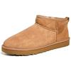 UGG Stivaletti M Classic Ultra Mini in Pelle Marrone