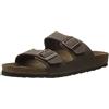 Birkenstock Unisex Arizona Sandal (38 M EU, Mocha Birkibuc)