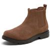Sorel Cyprus Chelsea WP, Stivali alla Moda Uomo, Tobacco, Blackened Brown, 43 EU