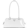 GUESS Arnela Shoulder Satchel Bag White