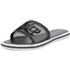 Juicy Couture Sandali da donna - Glitter Bling Open Toe Sparkle Flats - Eleganti calzature estive casual