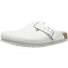 Birkenstock Professional - Zoccoli Boston, Unisex Adulto, Bianco (Blanco), 47 Normal
