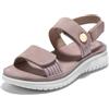 JOMIX Sandali Donna Estivi a Strappo Sandali Bassi Eleganti Comodi Ciabatte con Elastici Regolabile da Casa Spiaggia Mare Scarpe Punta Aperta per Estate SD9295 (Rosa, 37)