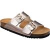 Scholl Josephine, Sandali da donna a 2 cinturini, Rosa Metallizzato, 37 EU