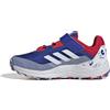 adidas Unisex - Bambini Disney Terrex Agravic Flow Trail Running Shoes, Semi Lucid Blue/Dash Grey/Pure Ruby, 38 2/3 EU