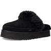 UGG Ciabatta da donna Disquette Chalet, nero, 37 EU