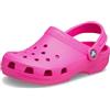 Crocs Classic Clog T, Zoccoli Unisex - Bambini e ragazzi, Pink Crush, 20/21 EU