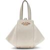 GUESS borsetta borsa a tracolla Anise Top Handle Pouch Stone Logo avorio