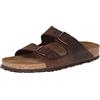 Birkenstock 452763 Arizona SFB habana, Oiled Leather PIANELLE Uomo, Habana EU 38