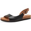 Jana 8-28160-42, Sandali bassi Donna, Nero, 36 EU