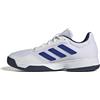 adidas Unisex - Bambini e Ragazzi Gamespec Kids Tennis Shoes, Ftwr White/Lucid Blue/Dark Blue, 33 EU