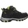 Skechers Selmen Melano, Stivali da escursionismo Uomo, Pelle Nera W Maglia Sintetica, 41 EU