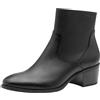 Tamaris Damen Boot Heel 1-25329-45, Stivaletto Donna, Pelle Nera, 37 EU