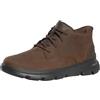 Skechers Uomo Slip-Ins Relaxed Fit Arch Fit Garza Ridleyboots, Cocoa, 40 EU