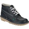Kickers Kick Hi Donna Marrone/Natural Nubuck Stivali
