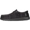 HEYDUDE Wally Stretch Sox - Scarpe Uomo Slip-On - Mocassinio, Black/Black, 41