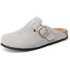 QUEEN HELENA Sabot Scamosciati Sandali Chiusi Donna X30-210