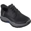 Skechers USA Men's Mocassini Garrett rispettati, Nero, 42.5 EU