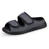 JEBUKTXE Sandali Diabetici Donna Uomo Scarpe Ortopediche Larghe Ciabatte Estive a Strappo Sandali Riabilitativi Apertura per Piedi Gonfi Grigio 39 40