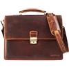 STILORD 'Rion' Borsa ventiquattrore uomo in pelle Cartella Valigetta 24 ore in cuoio modello classico vintage Portadocumenti per l'ufficio, Colore:kara - cognac