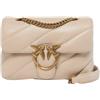 Pinko Borsa love puff mini tracolla maxi trapuntatura 100039 A0F2 C50Q beige