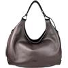 Cheval Firenze Borsa a Spalla Malaga A/S, Vera Pelle Made in Italy (Testa di Moro)